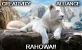 Creativity Alliance White Lion