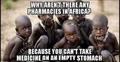 No Pharmacies in Africa