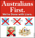 Australians First - Our Strike List