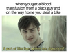 When You Get a Blood Transfusion from a Black Guy