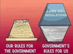 Rules for US Govt vs US Rules for People