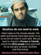 Why Muslims are Lazy