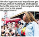 Boongs want equal treatment?!