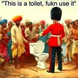 Queen’s Guards Show Muds Western Loo