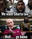 If You Want Sharia Law
