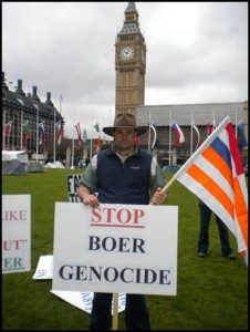 Stop Boer Genocide Protest – UK